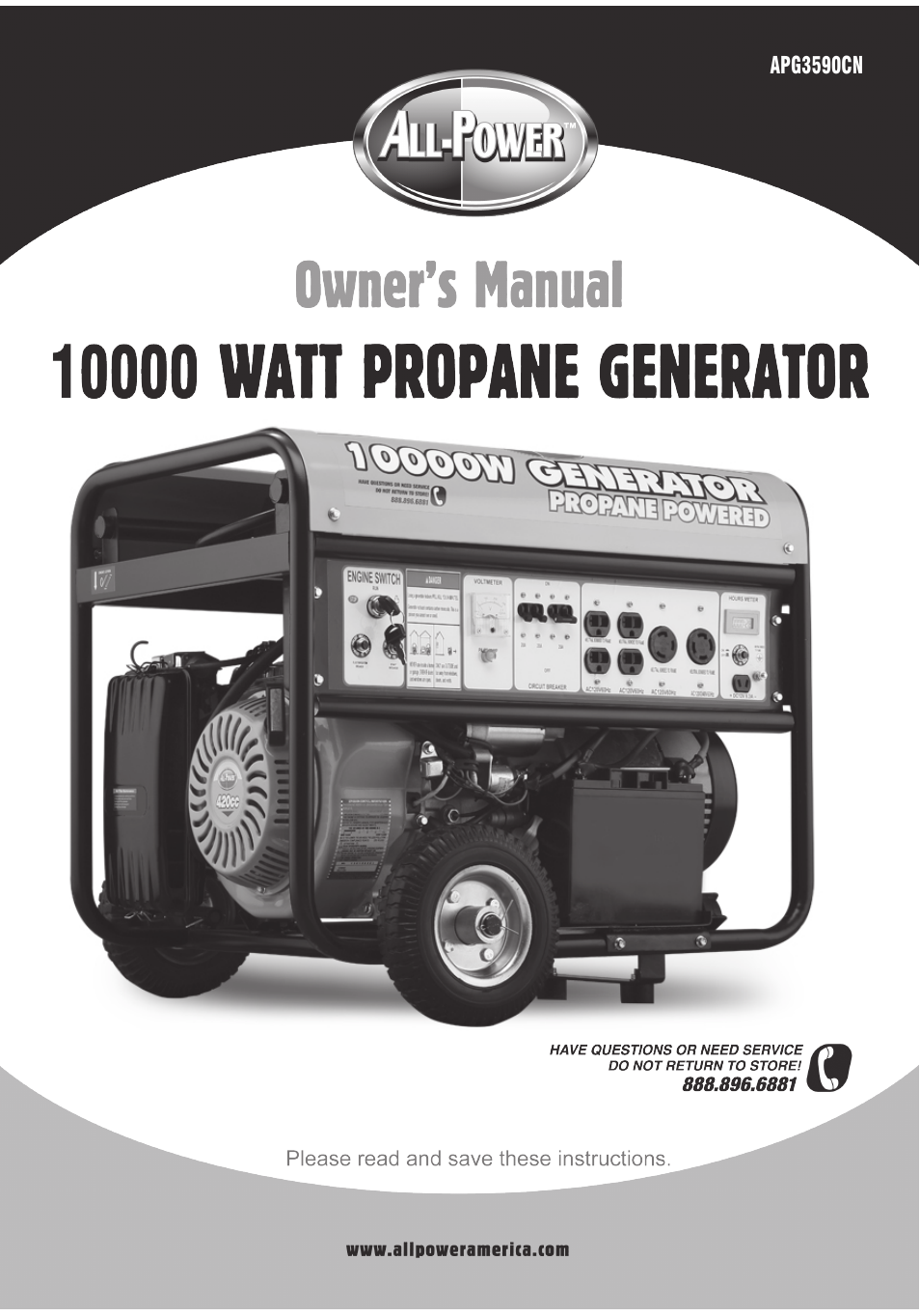 All Power APG3590CN User Manual | 48 pages