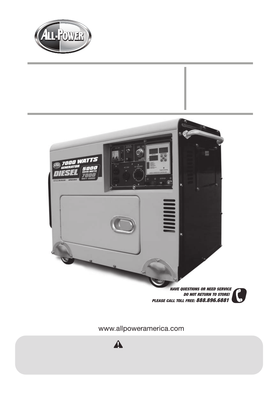 All Power APG3203 User Manual | 27 pages