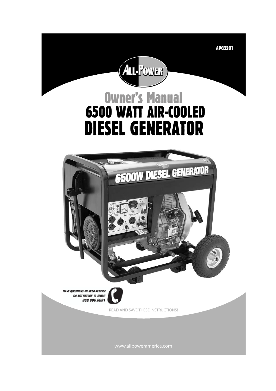 All Power APG3201N User Manual | 30 pages