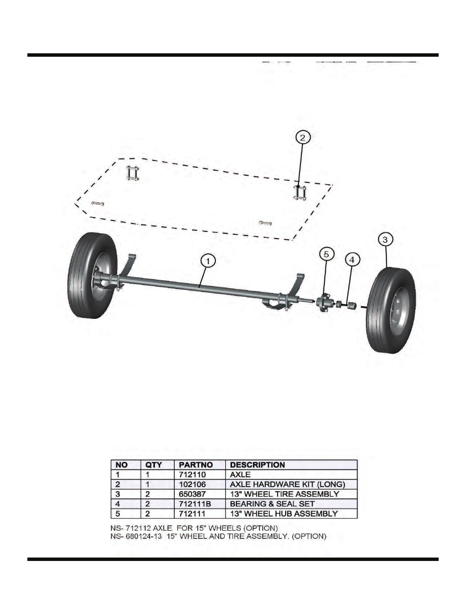 Eclipse 2220/se, Axle | Allmand Brothers 2220/SE User Manual | Page 19 / 46