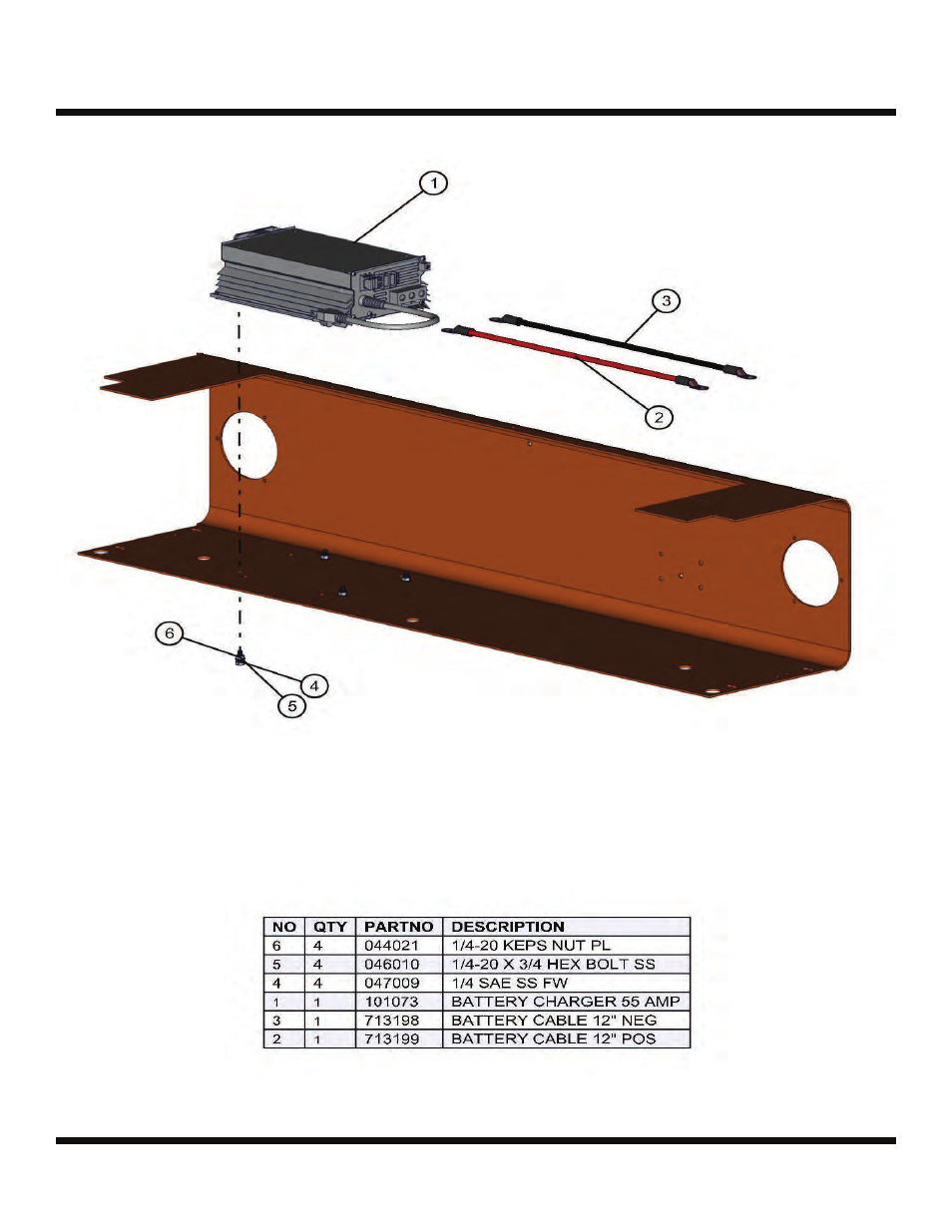 Eclipse 2220/se, On board battery charger option | Allmand Brothers 2220/SE User Manual | Page 27 / 46