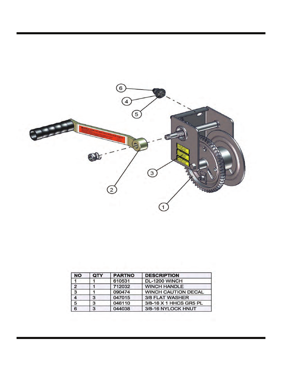 Eclipse 2220/se, Winch | Allmand Brothers 2220/SE User Manual | Page 30 / 46