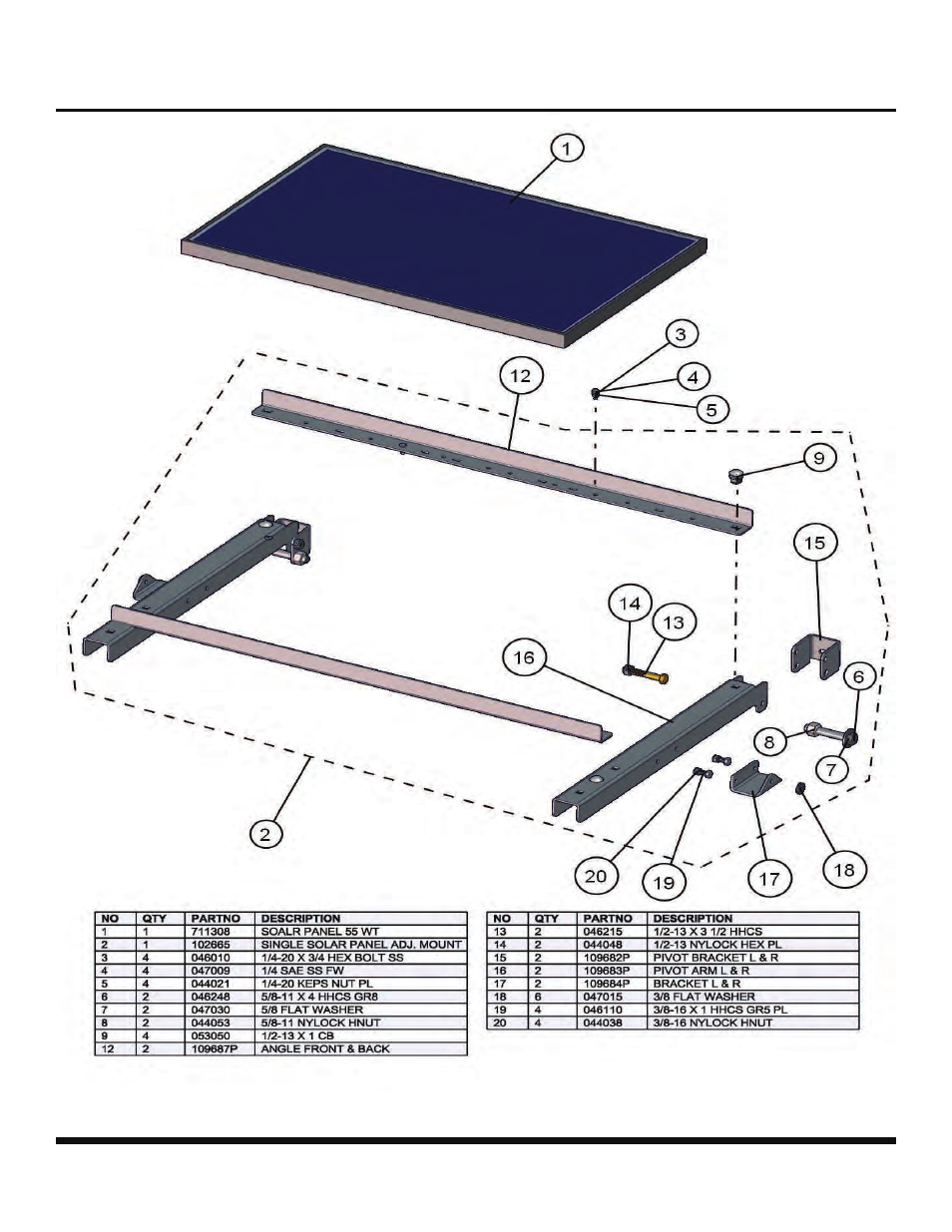 Eclipse 2220/se, Single solar panel | Allmand Brothers 2220/SE User Manual | Page 35 / 46