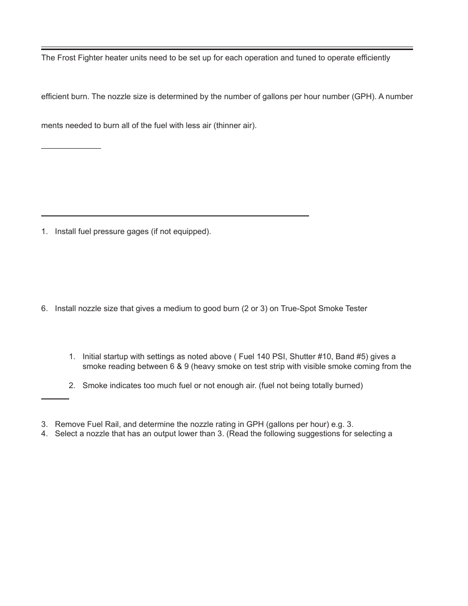 Maxi-heat, Setup procedure | Allmand Brothers MH1000 IDF User Manual | Page 9 / 46