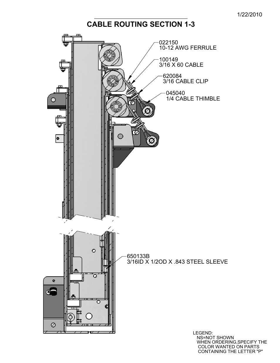 Mvbpa-11a, Drawing view1, Section view b-b | Mlex v series | Allmand Brothers MLEX20-30KW V User Manual | Page 15 / 41