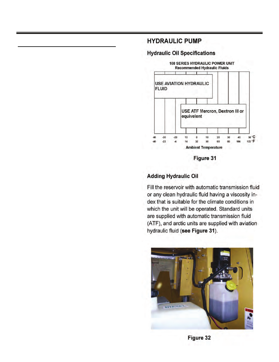 Hydraulic tower power unit | Allmand Brothers 15-20 V - MLV15-20 HYDRAULIC User Manual | Page 10 / 26