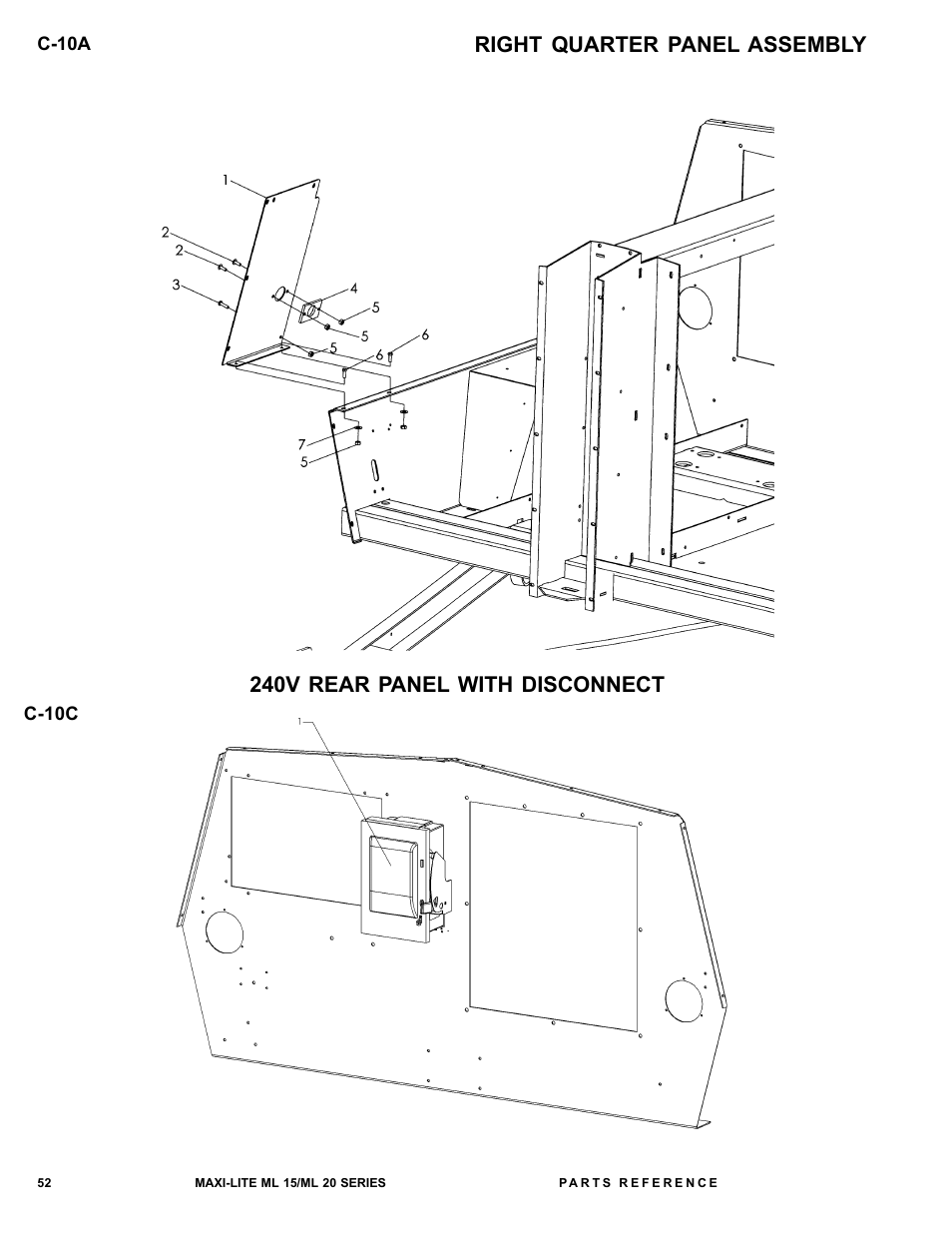 Allmand Brothers ML15-20 LD User Manual | Page 52 / 121