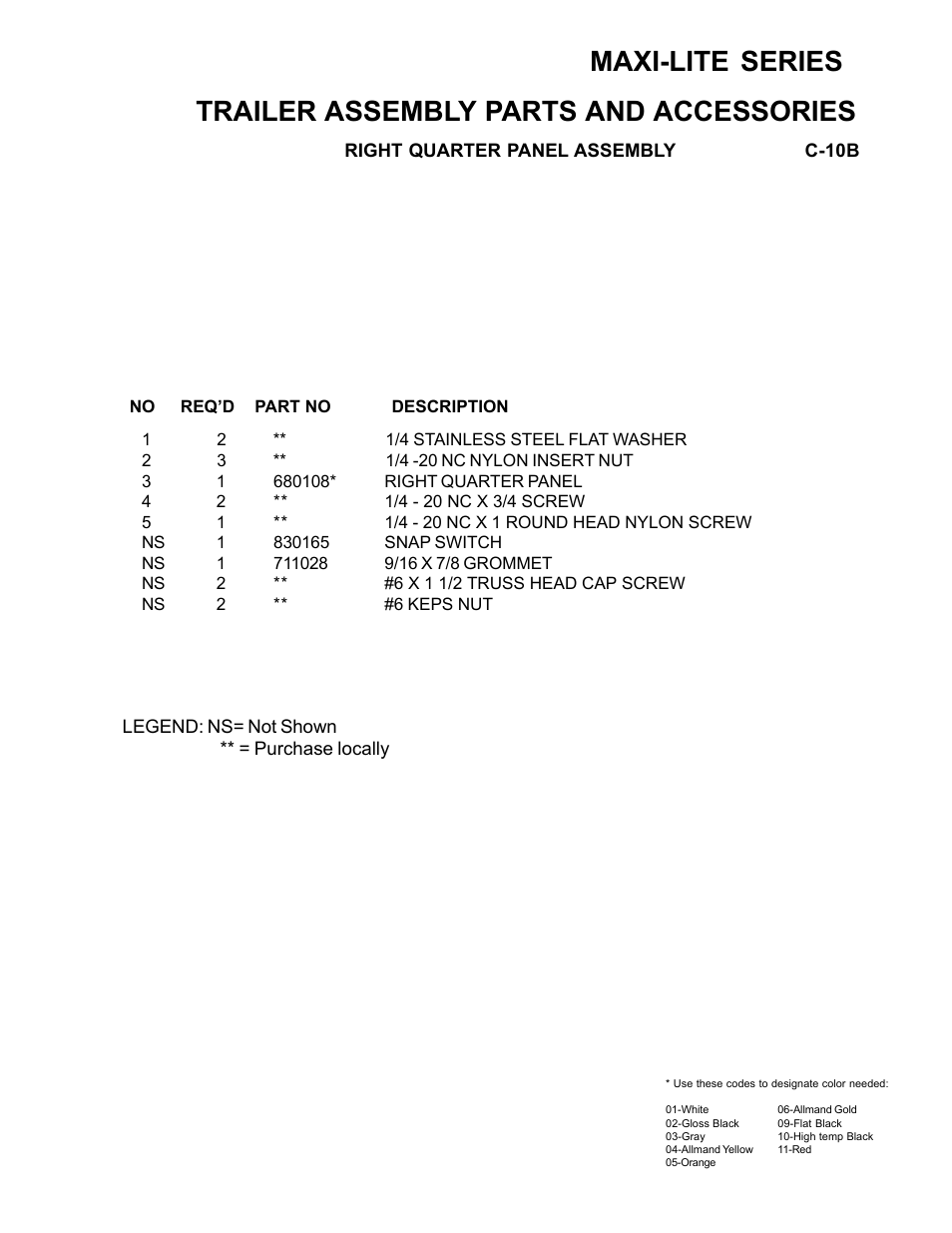 Allmand Brothers ML6-8 LD User Manual | Page 49 / 87