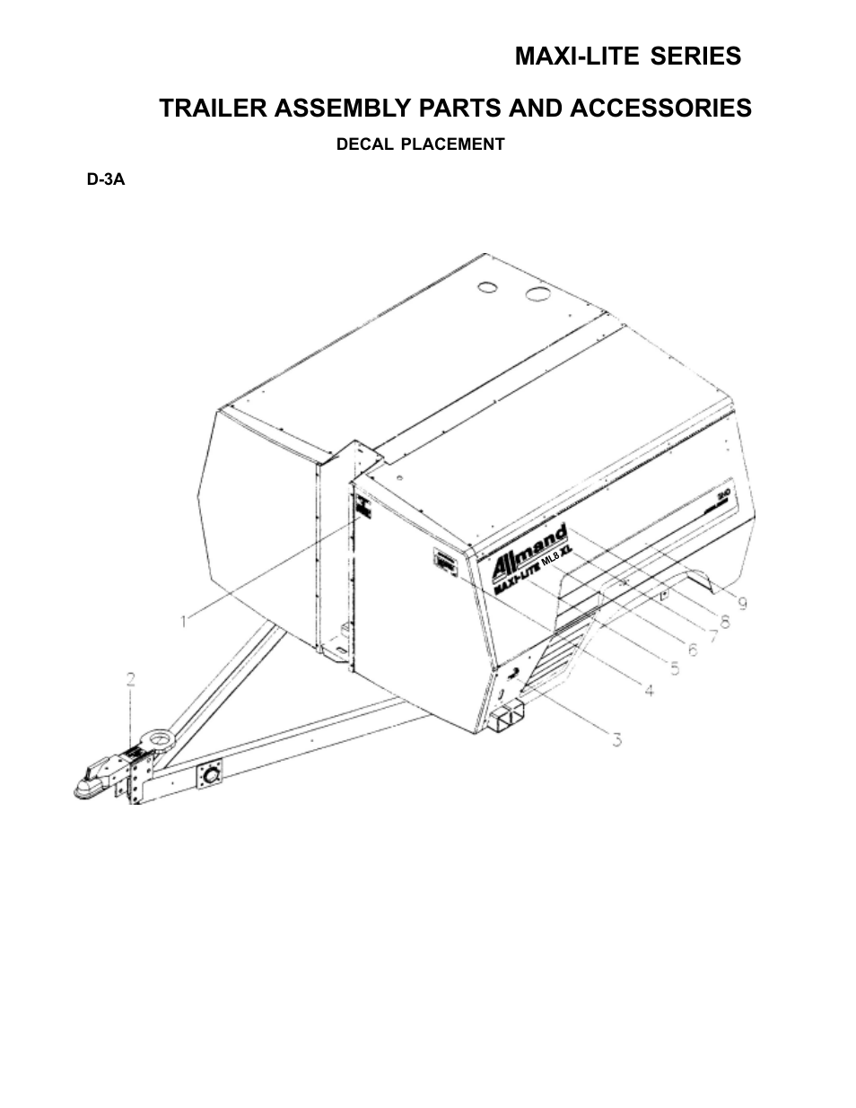 Allmand Brothers ML6-8 LD User Manual | Page 68 / 87