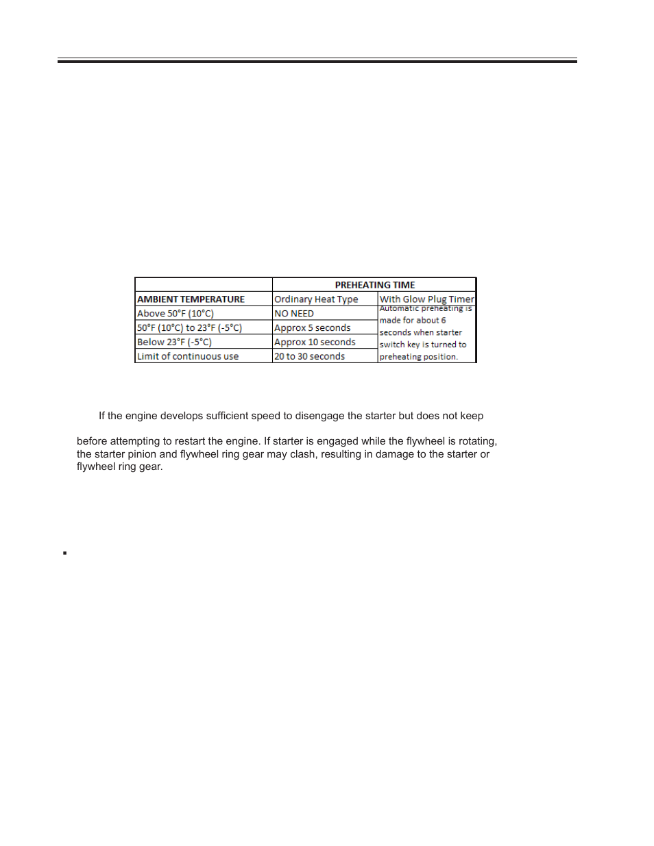 Starting instructions | Allmand Brothers VSERIES HYDRAULIC User Manual | Page 12 / 26