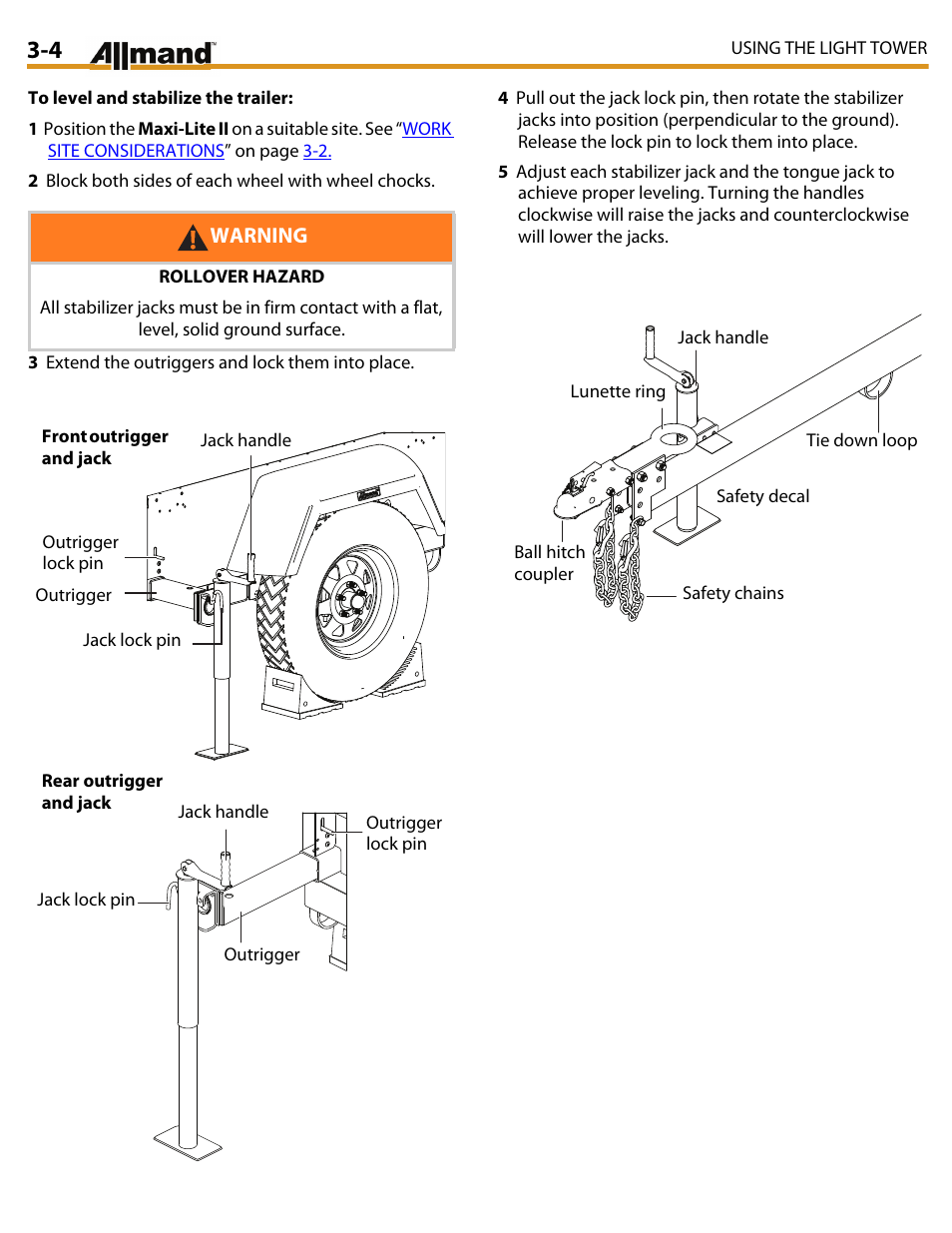 Allmand Brothers MAXI LITE II User Manual | Page 29 / 80