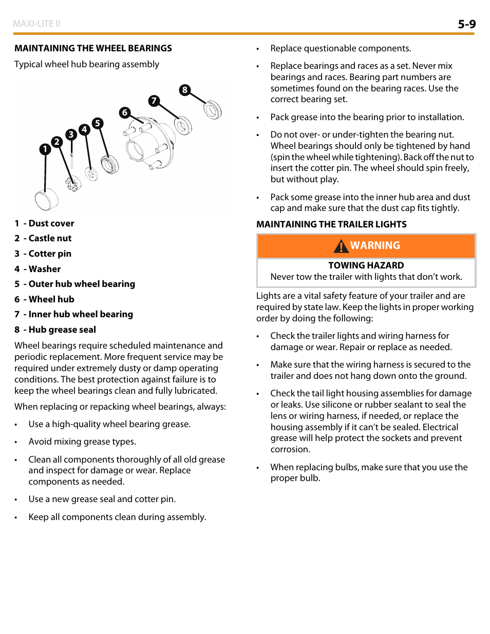 Allmand Brothers MAXI LITE II User Manual | Page 54 / 80