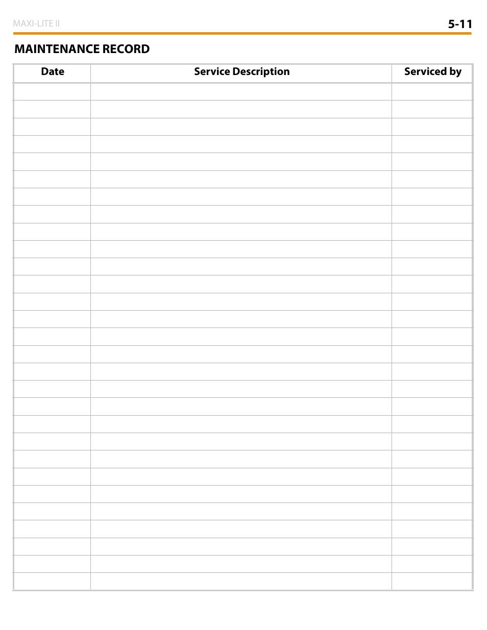 Allmand Brothers MAXI LITE II User Manual | Page 56 / 80