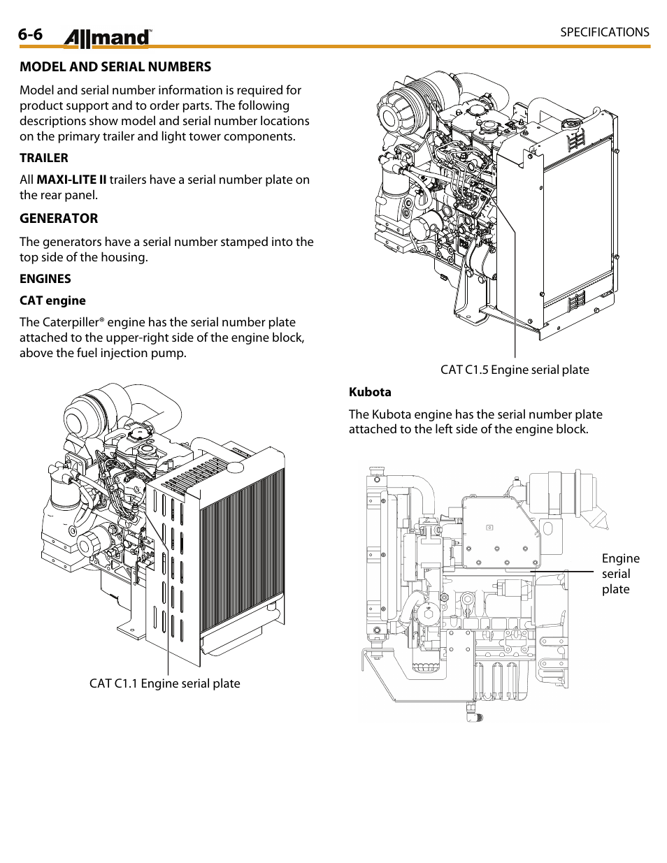 Allmand Brothers MAXI LITE II User Manual | Page 63 / 80