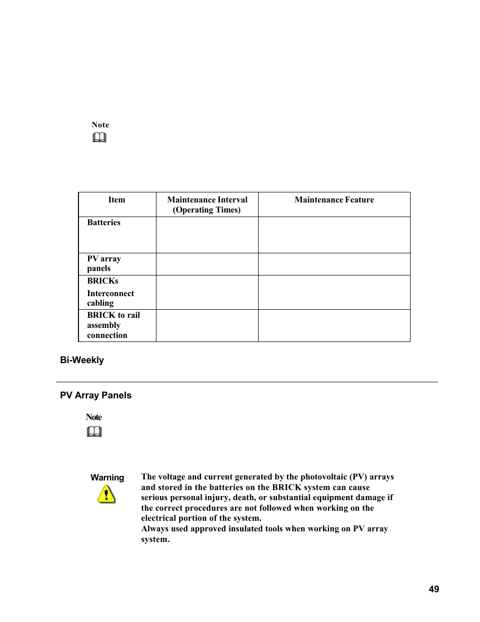 Allmand Brothers MB 6200 User Manual | Page 49 / 76