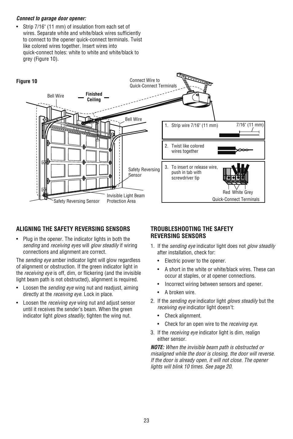 Chamberlain 248739 User Manual | Page 23 / 44