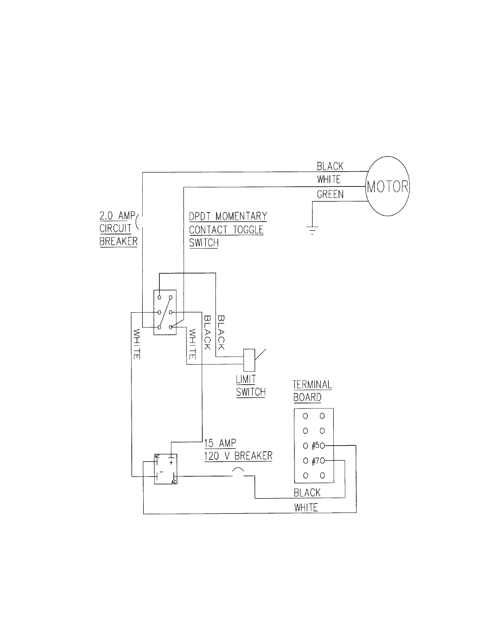 Night-lite pro series, Electrical diagrams, F-5b | Dutton-lainson strong arm winch schematic | Allmand Brothers NIGHT LITE PRO LD User Manual | Page 83 / 88