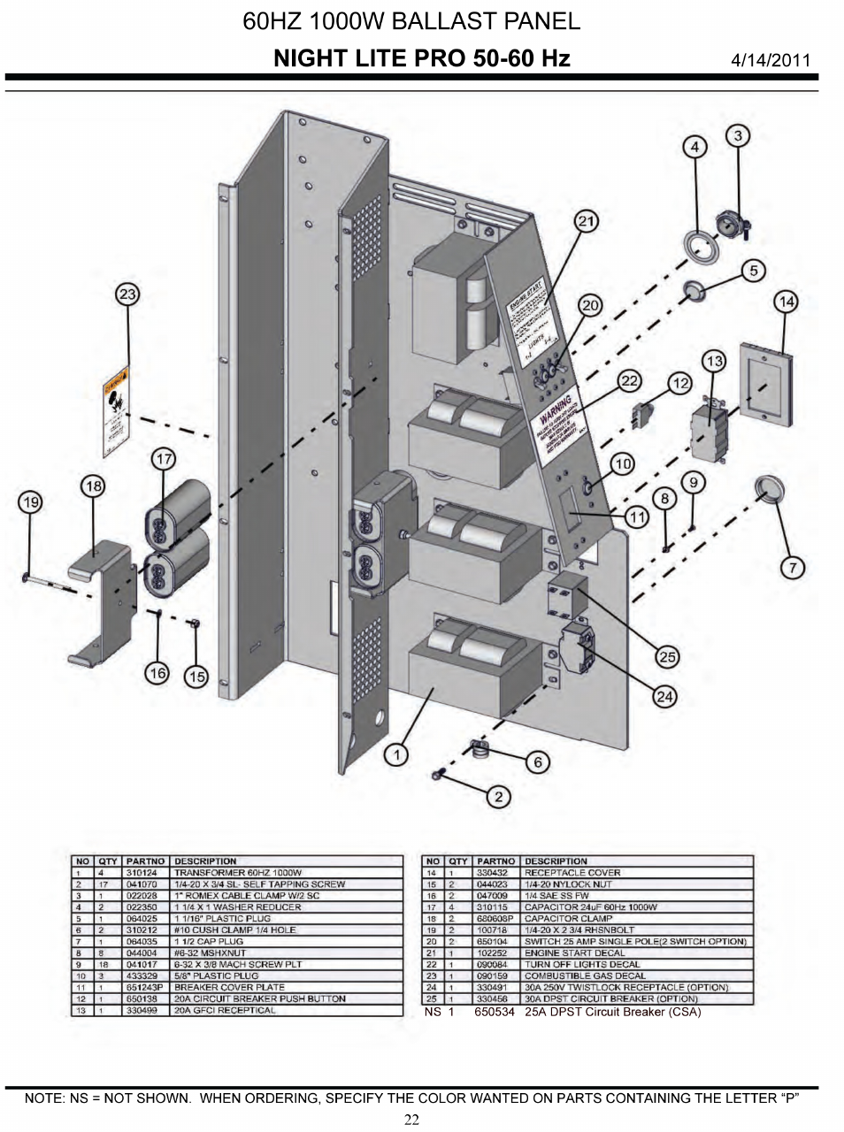 Allmand Brothers NIGHT LITE PRO LD User Manual | Page 22 / 54