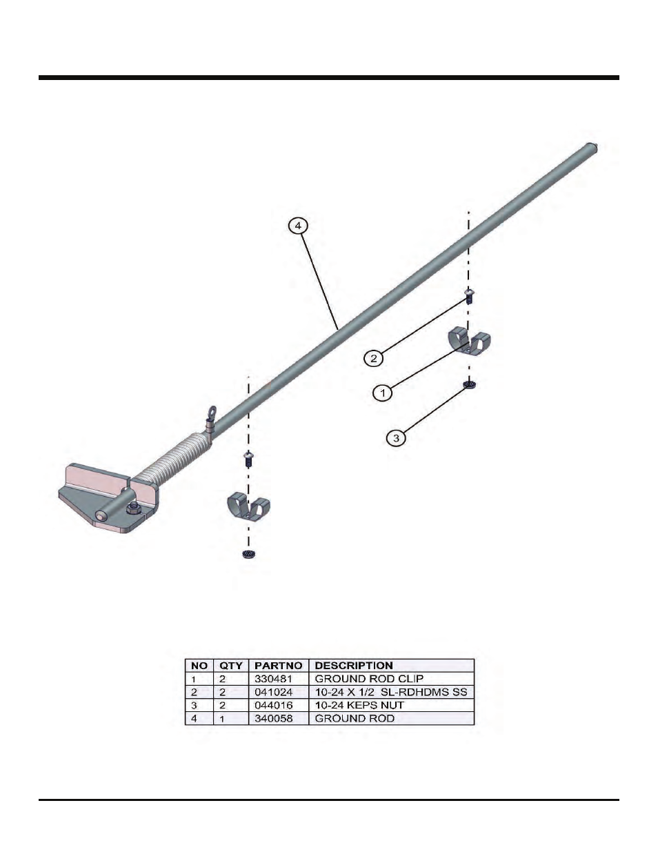 Ground rod, Night lite pro 50-60 hz | Allmand Brothers NIGHT LITE PRO LD User Manual | Page 50 / 54