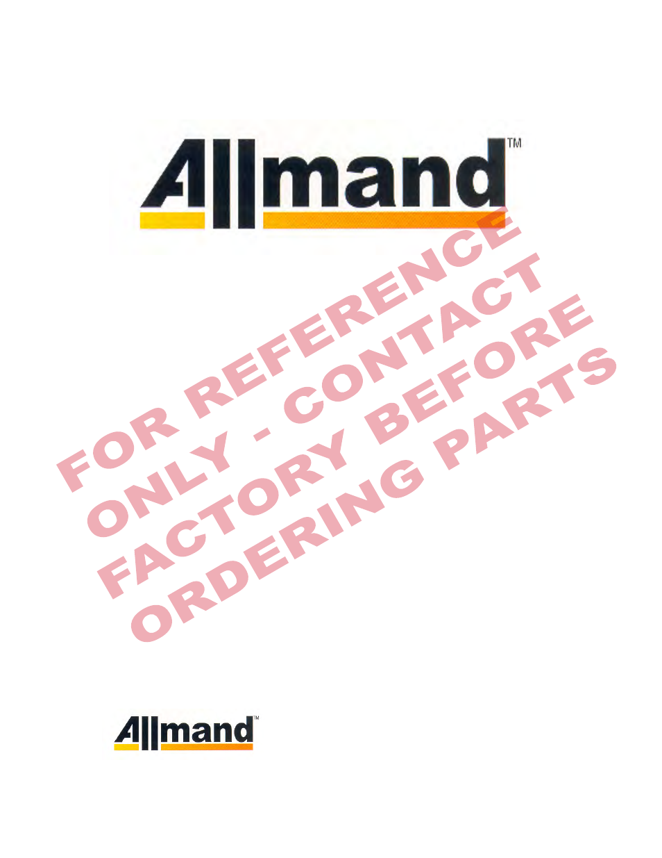 Allmand Brothers NIGHT LITE PRO V User Manual | 51 pages