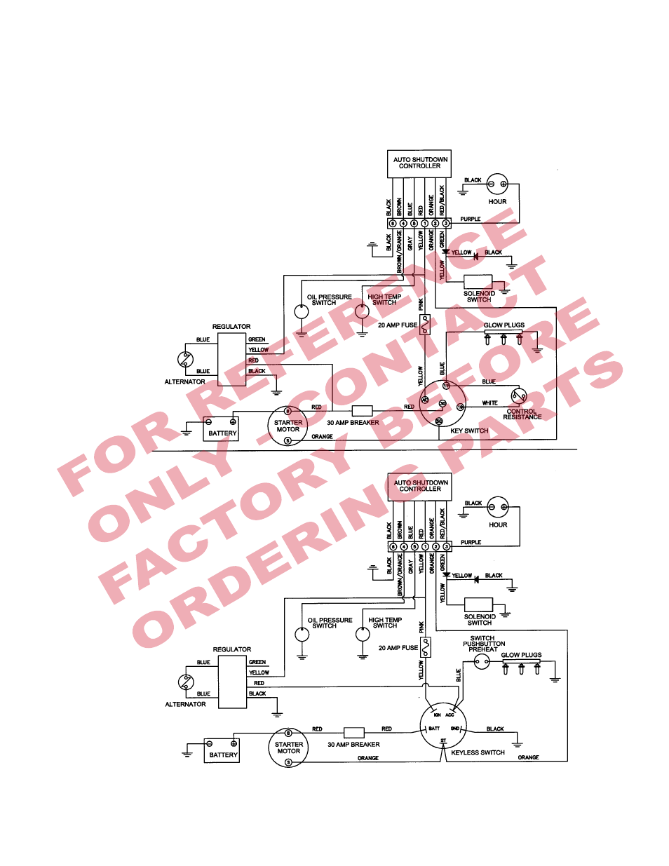 Night-lite pro v series, Electrical diagrams | Allmand Brothers NIGHT LITE PRO V User Manual | Page 43 / 51