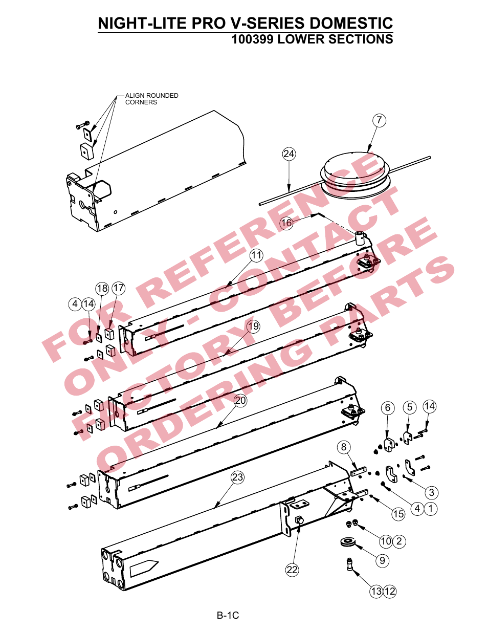 Night-lite pro v-series domestic | Allmand Brothers NIGHT LITE PRO V User Manual | Page 8 / 51