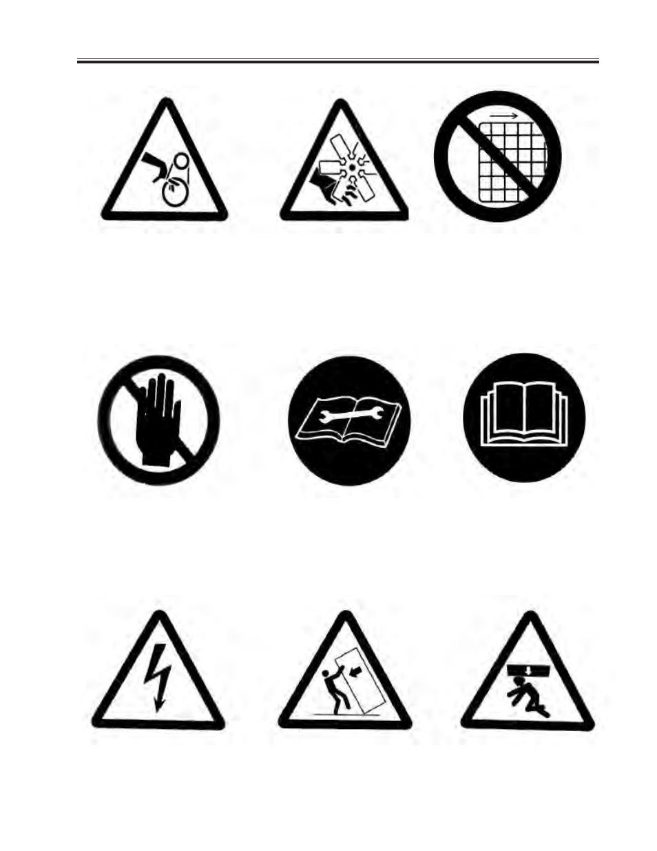Safety and warning decals | Allmand Nite-Lite Pro Vertical Tower V Series User Manual | Page 7 / 90