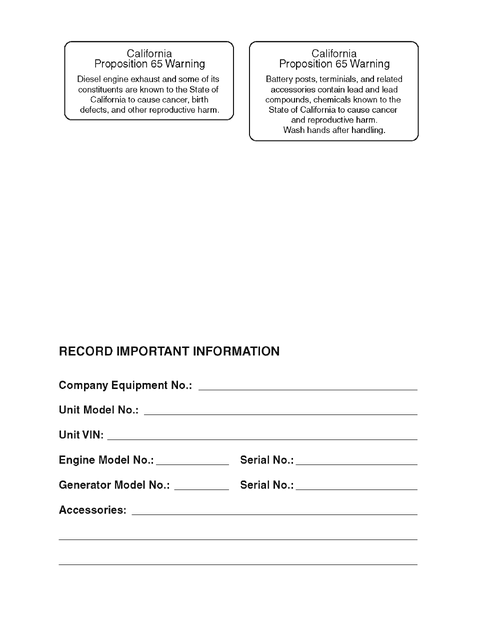 Allmand Brothers NIGHT LITE PRO V User Manual | Page 2 / 67