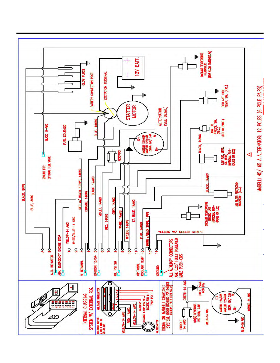 Kohler engine wiring schematic | Allmand Brothers NIGHT LITE PRO V User Manual | Page 55 / 67