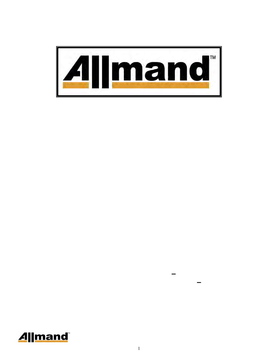 Allmand Brothers NIGHT LITE PRO V User Manual | 39 pages
