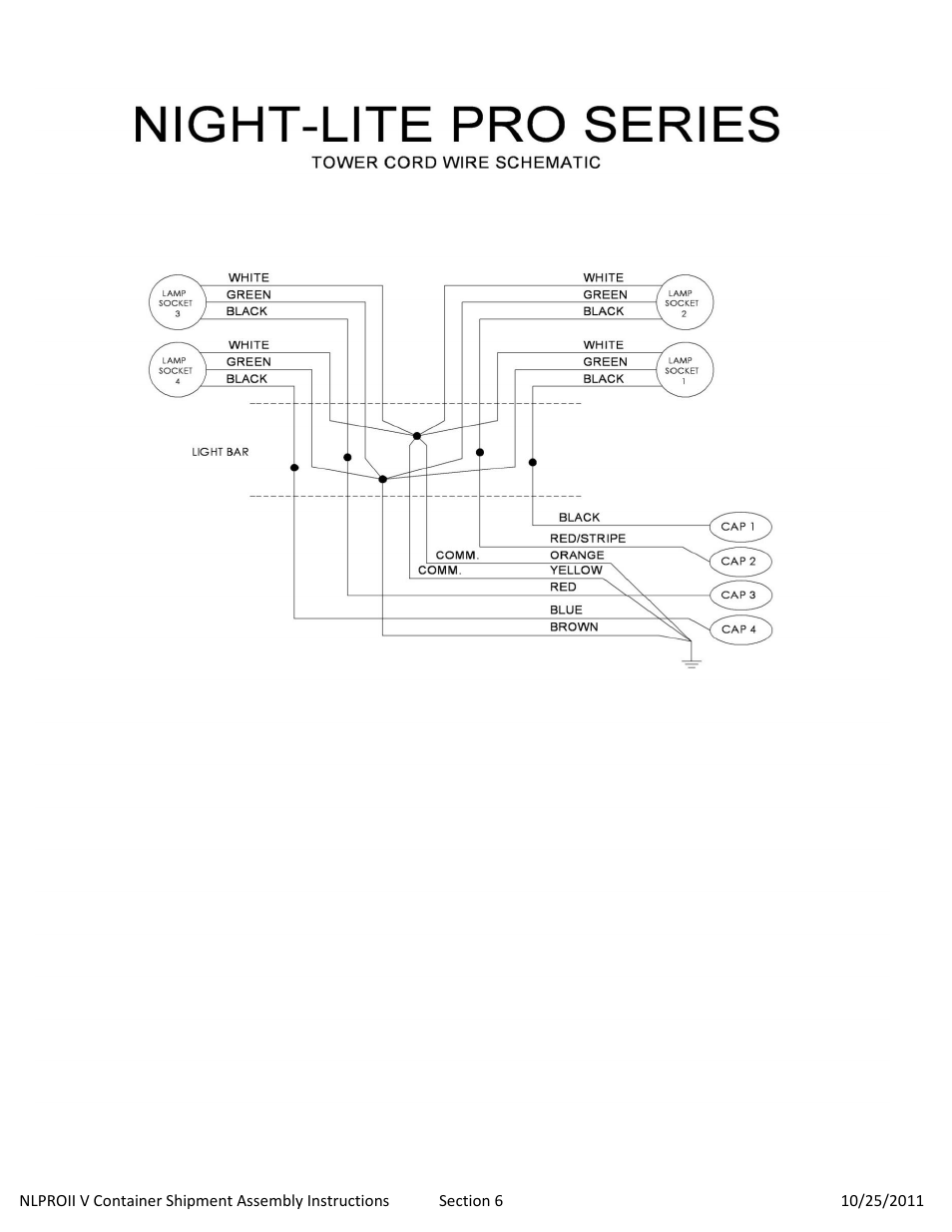 Allmand Brothers NIGHT LITE PRO II V User Manual | Page 12 / 13