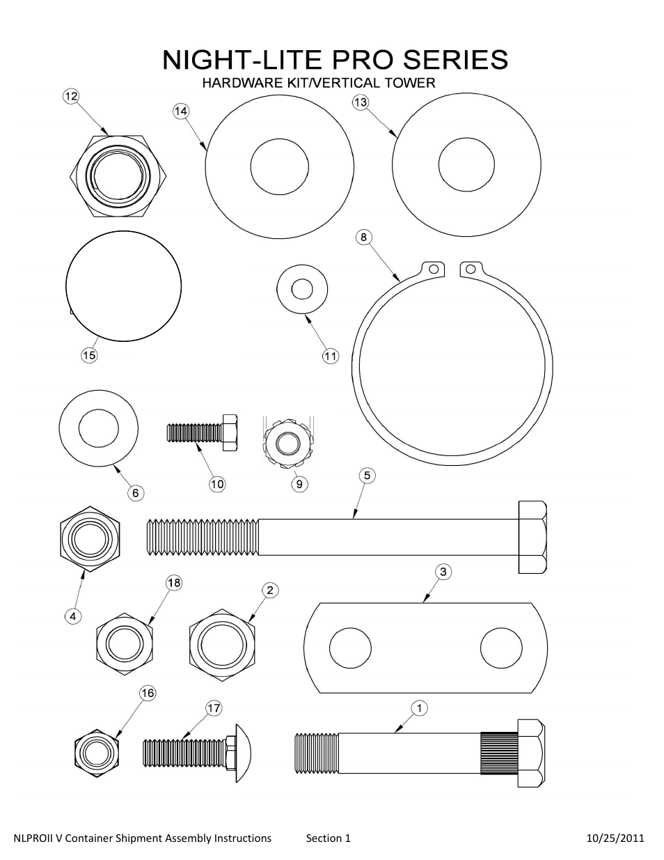 Allmand Brothers NIGHT LITE PRO II V User Manual | Page 2 / 13