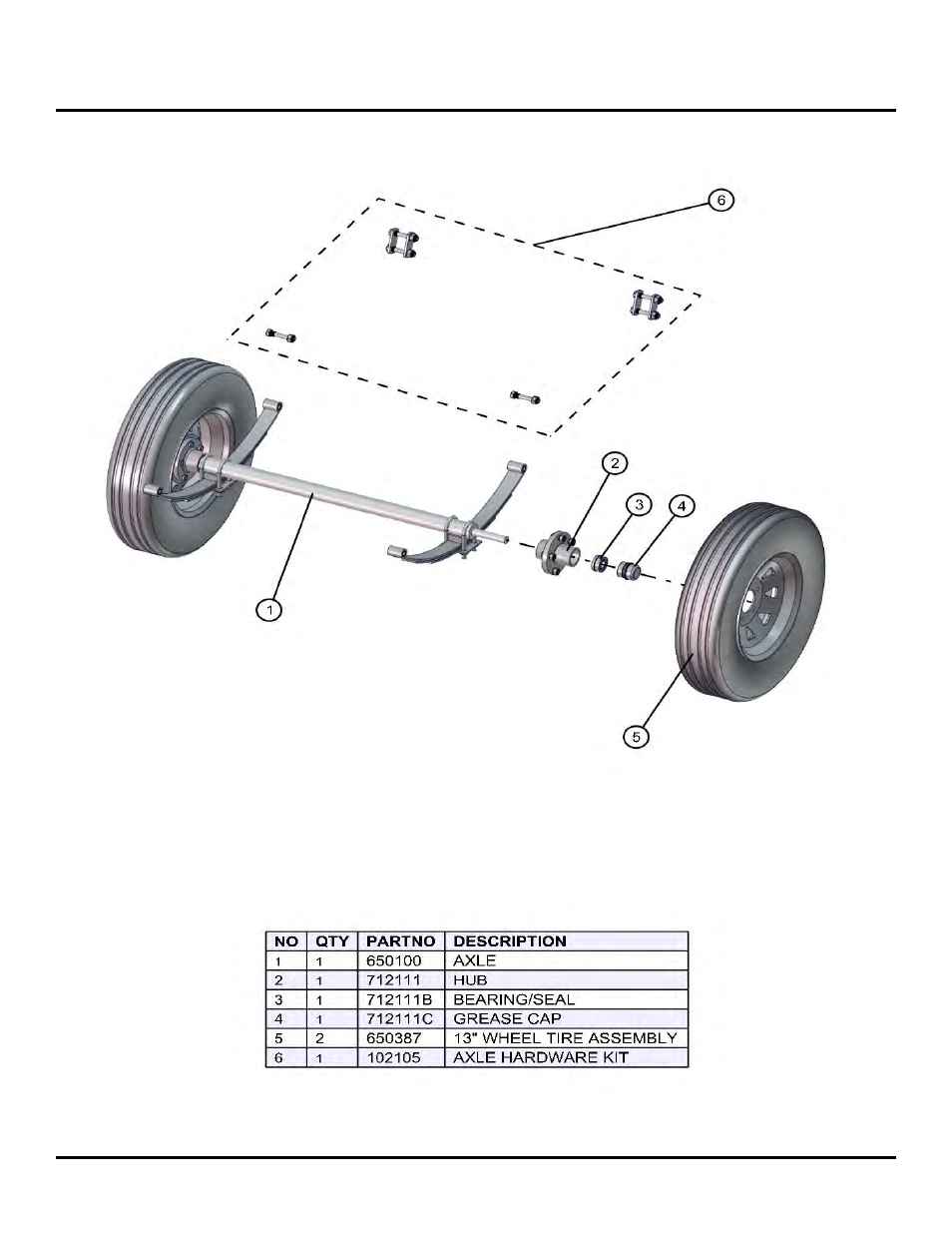 Axle, Night lite pro ii | Allmand Brothers NL PRO II User Manual | Page 123 / 174