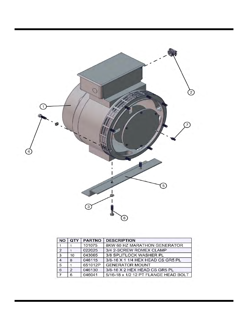 Marathon generator, Night lite pro ii | Allmand Brothers NL PRO II User Manual | Page 134 / 174