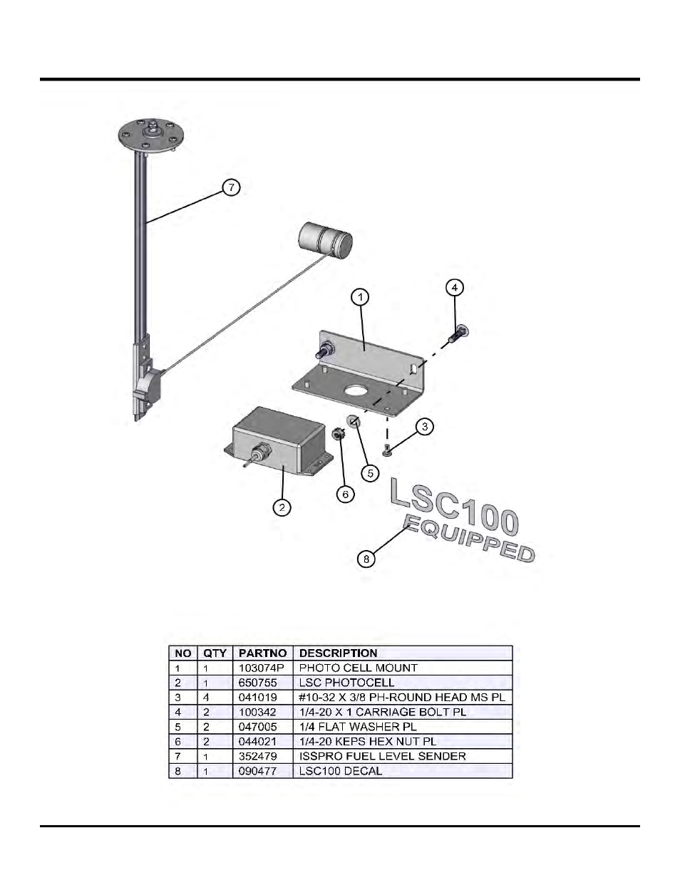 Lsc photo cell & components, Night lite pro ii | Allmand Brothers NL PRO II User Manual | Page 151 / 174