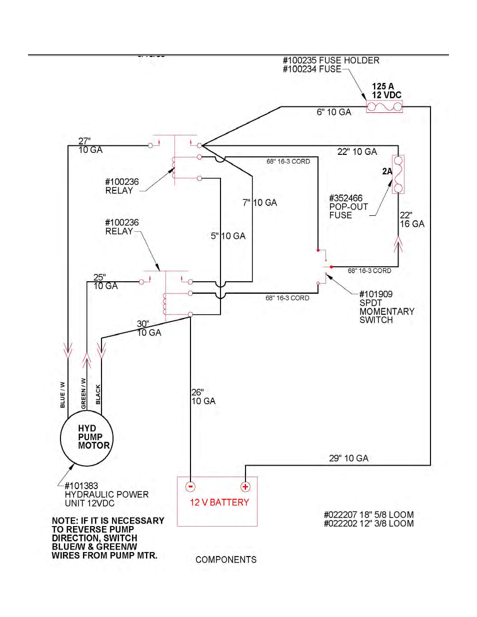 Hydraulic pump | Allmand Brothers NL PRO II User Manual | Page 57 / 174