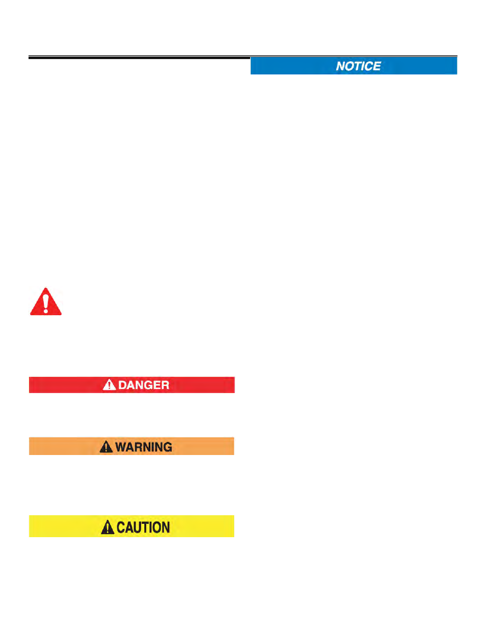 Safety, Safety definitions, Safety precautions | Allmand Brothers NL PRO II User Manual | Page 8 / 174