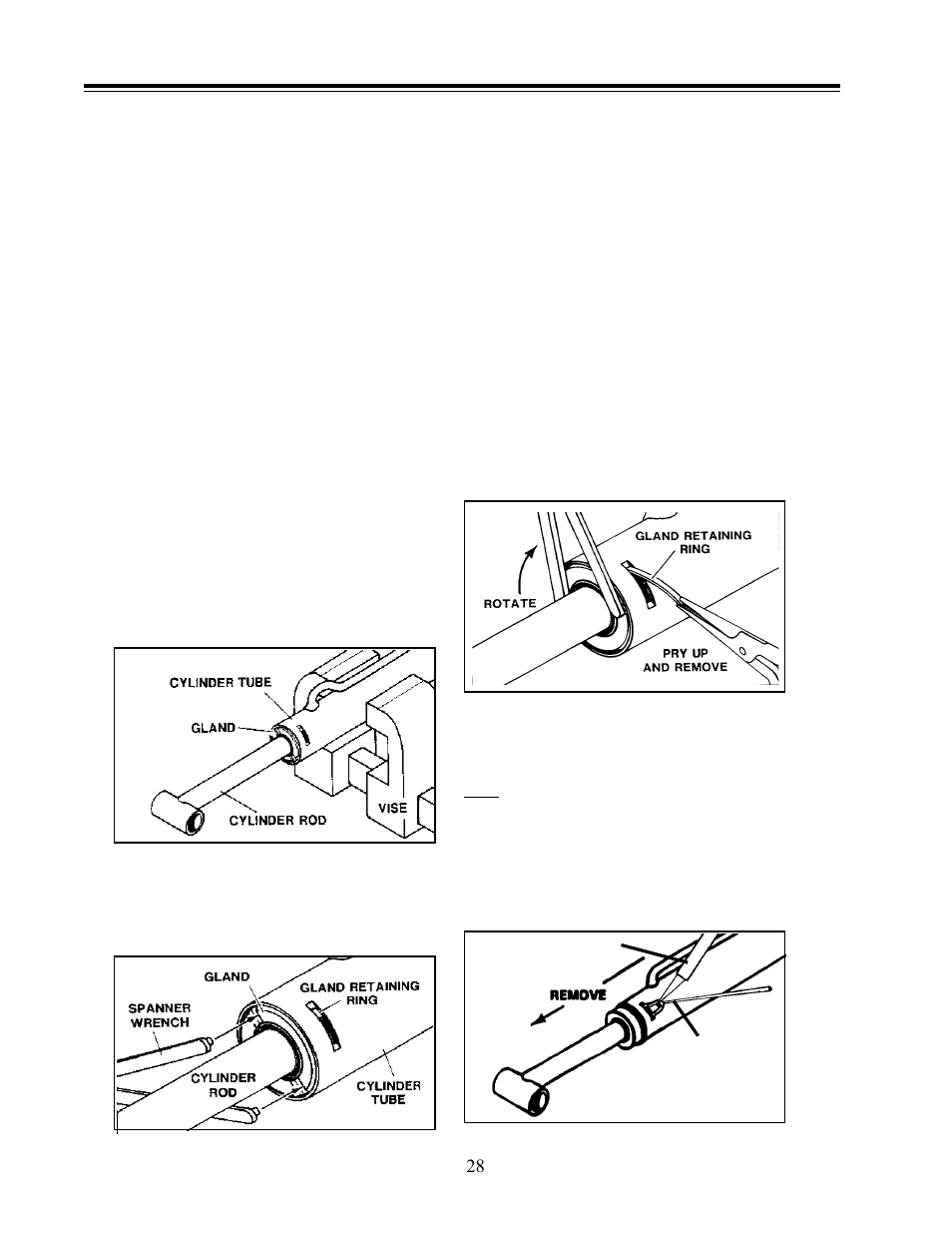 Maintenance instructions | Allmand Brothers Allmand 8.5 10 FT BACKHOE User Manual | Page 28 / 41
