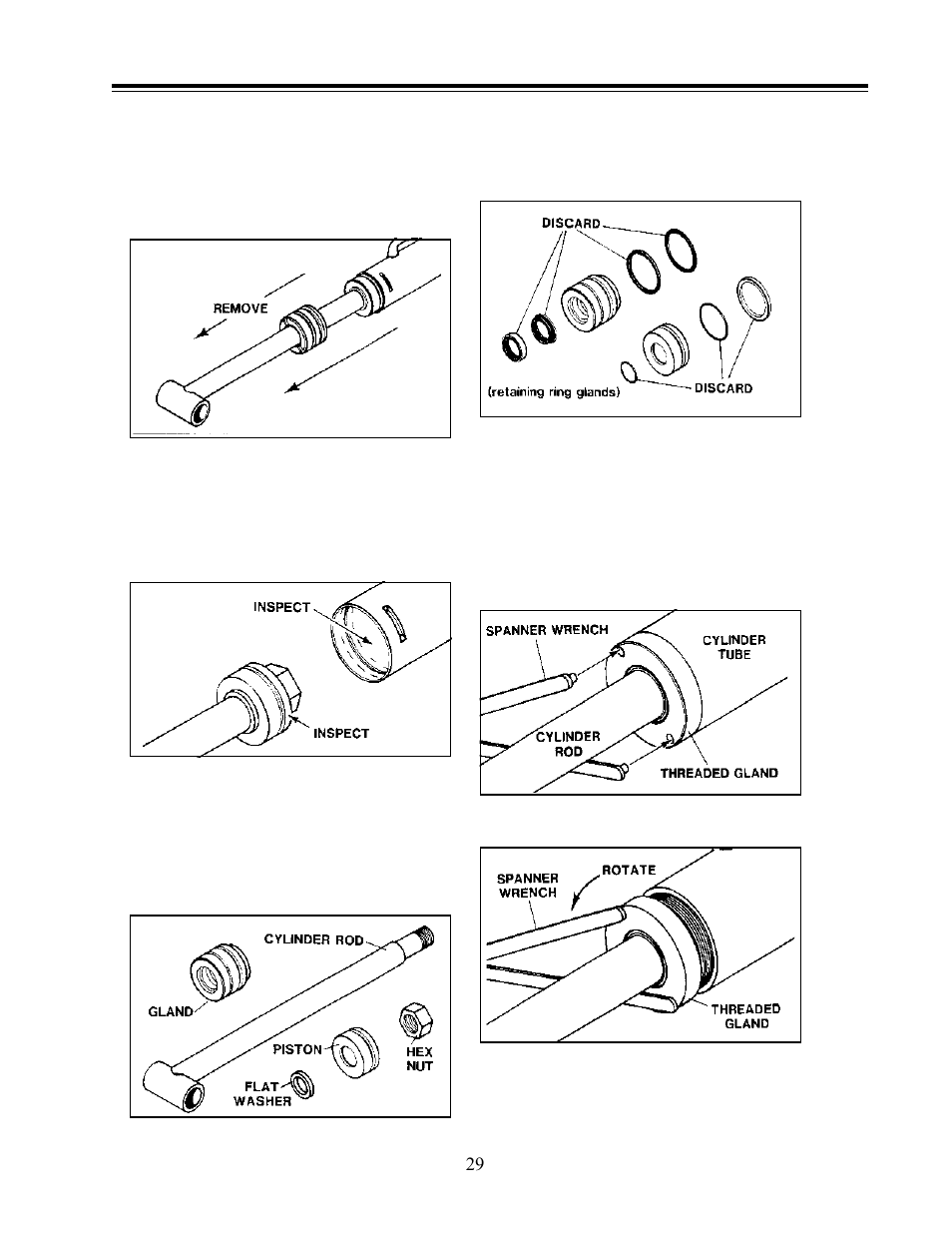 Maintenance instructions | Allmand Brothers Allmand 8.5 10 FT BACKHOE User Manual | Page 29 / 41