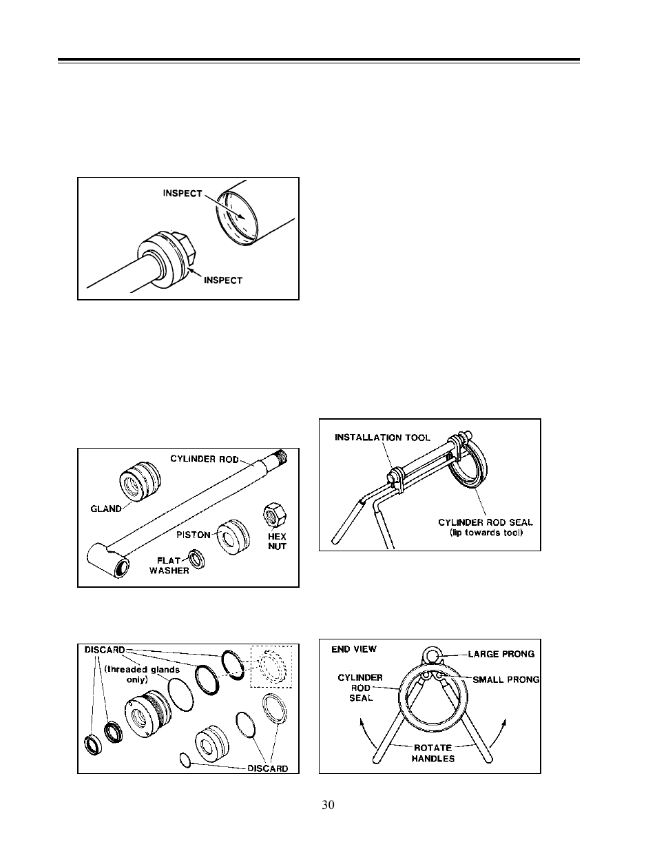 Maintenance instructions | Allmand Brothers Allmand 8.5 10 FT BACKHOE User Manual | Page 30 / 41