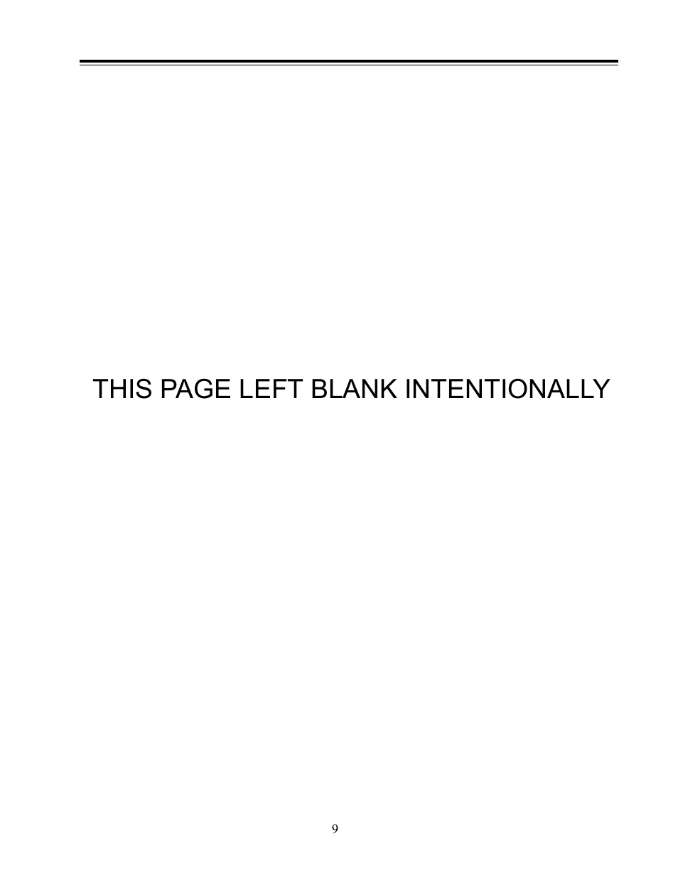 This page left blank intentionally | Allmand Brothers Allmand 8.5 10 FT BACKHOE User Manual | Page 9 / 41