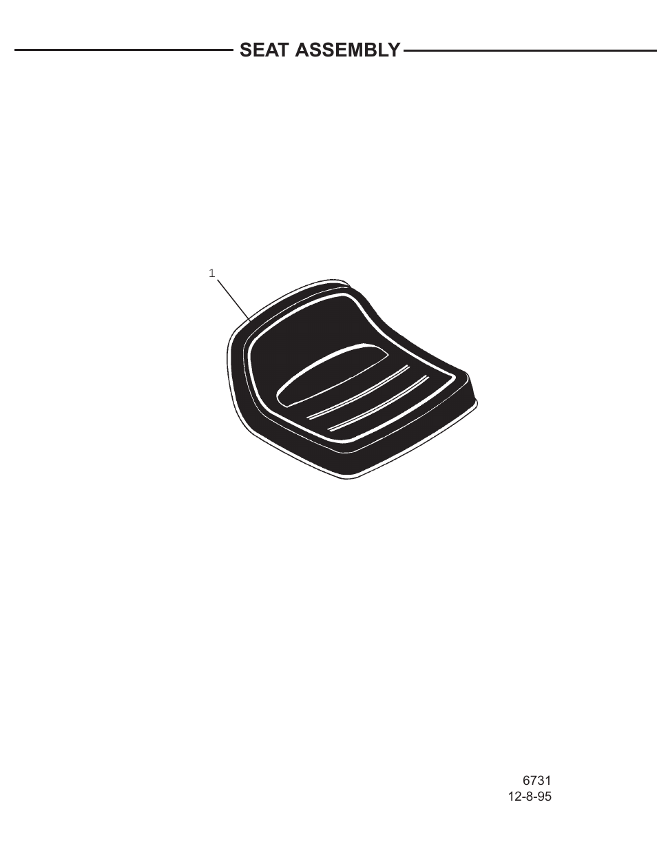 Seat assembly | Allmand Brothers TLB 408 BACKHOE User Manual | Page 21 / 93