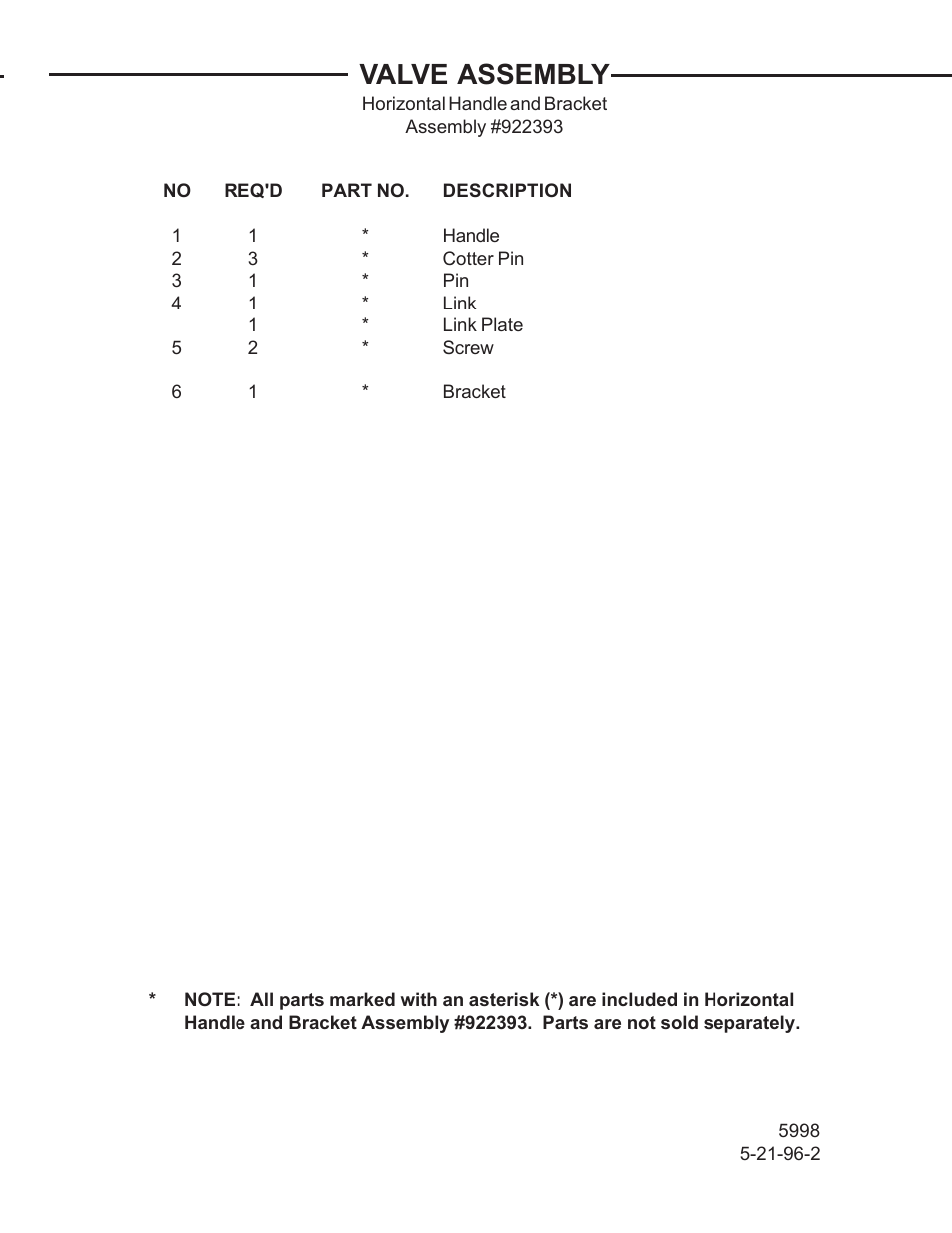 Valve assembly | Allmand Brothers TLB 408 BACKHOE User Manual | Page 60 / 93