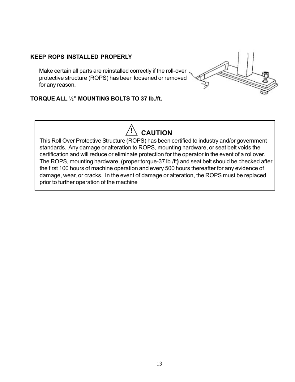 Allmand Brothers TLB 535 User Manual | Page 13 / 51