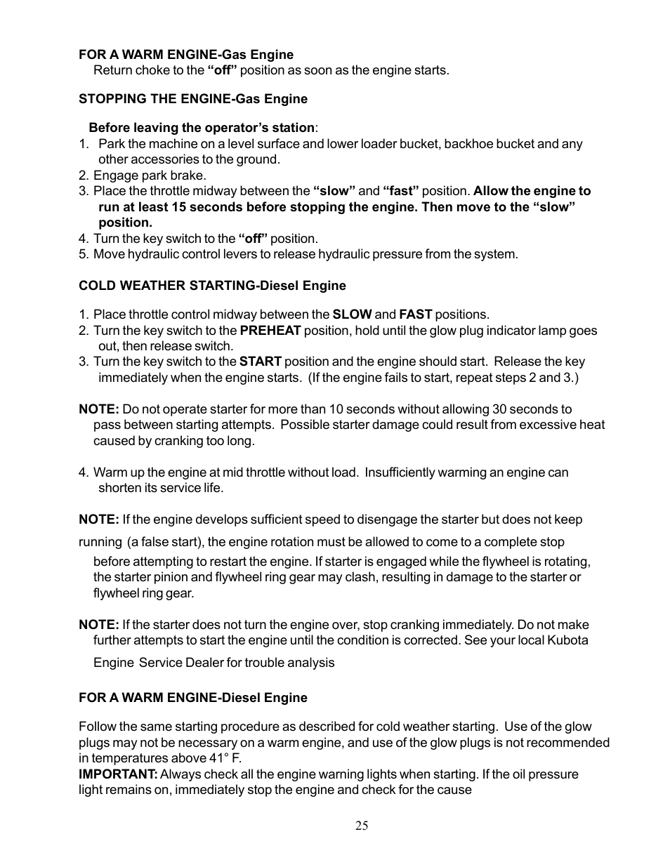 Allmand Brothers TLB 535 User Manual | Page 25 / 51