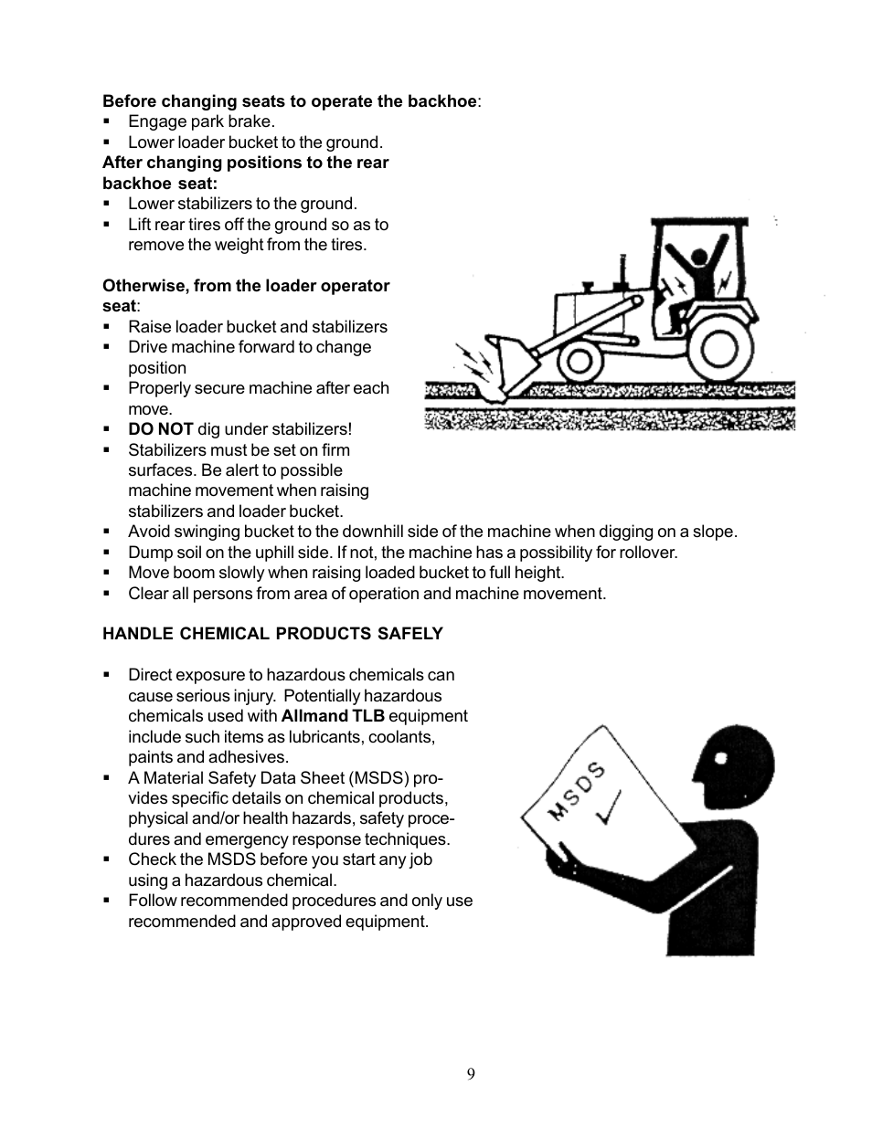 Allmand Brothers TLB 535 User Manual | Page 9 / 51