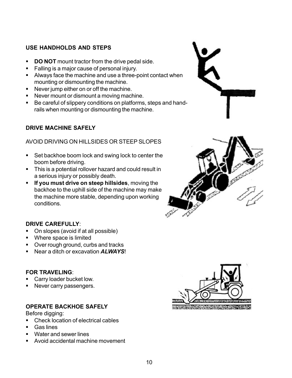 Allmand Brothers TLB6235 Tractor User Manual | Page 10 / 42