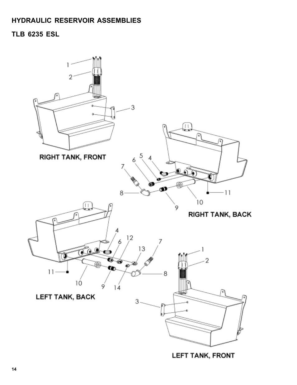 Allmand Brothers TLB6235 Tractor User Manual | Page 14 / 80