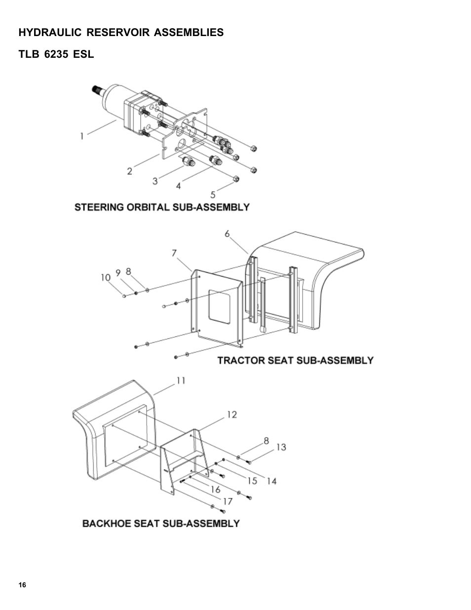 Allmand Brothers TLB6235 Tractor User Manual | Page 16 / 80