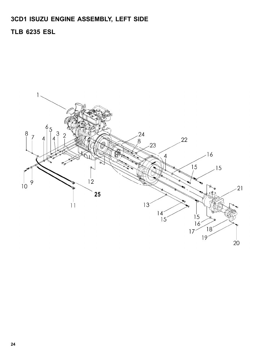 Allmand Brothers TLB6235 Tractor User Manual | Page 24 / 80